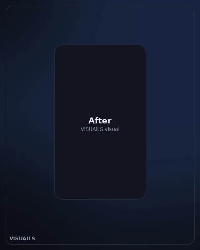 Finished visual after VISUAILS transformation
