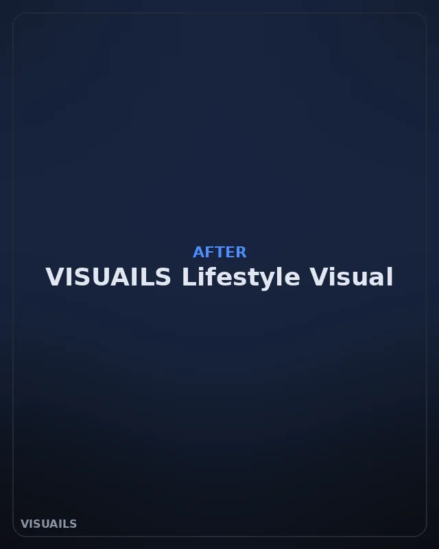 Finished VISUAILS Lifestyle Images visual after transformation