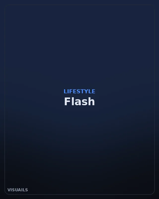 VISUAILS Flash Lifestyle style — direct flash-lit lifestyle photography look