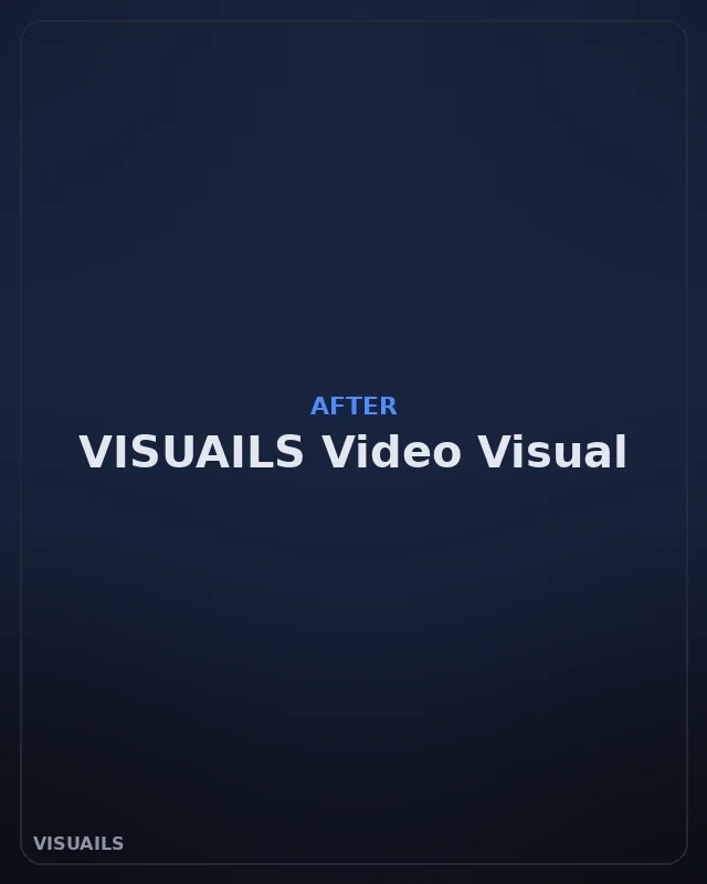 Finished VISUAILS Product & Campaign Videos visual after transformation