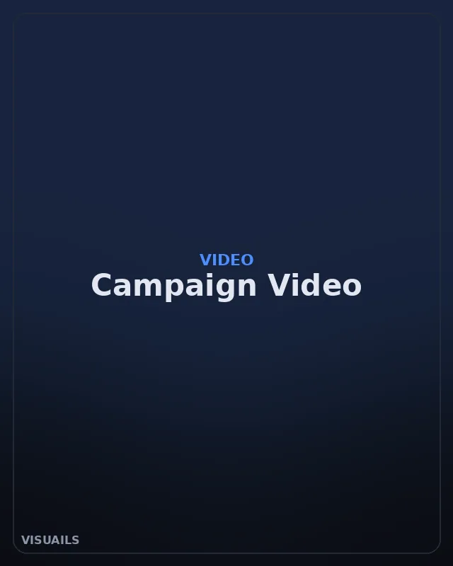 VISUAILS Campaign Video style — product video built for paid social advertising