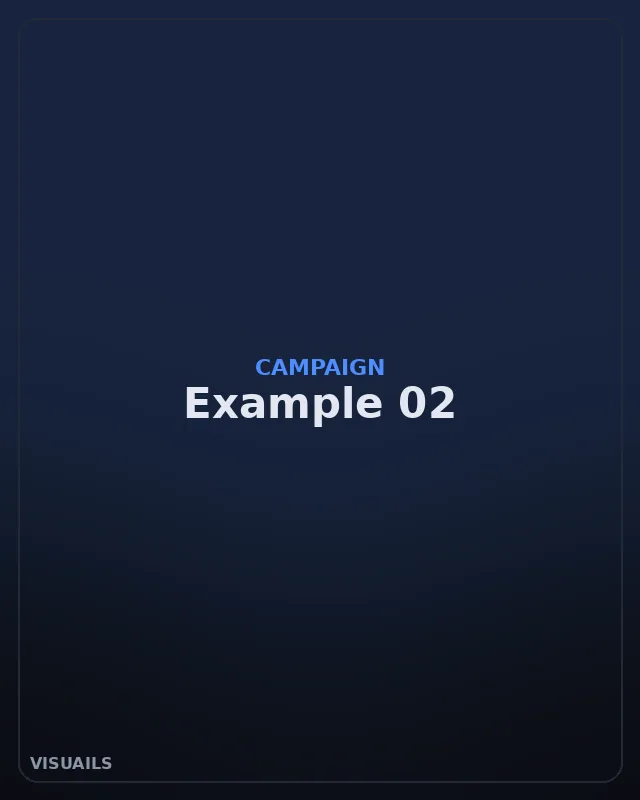 VISUAILS Product & Campaign Video example 2