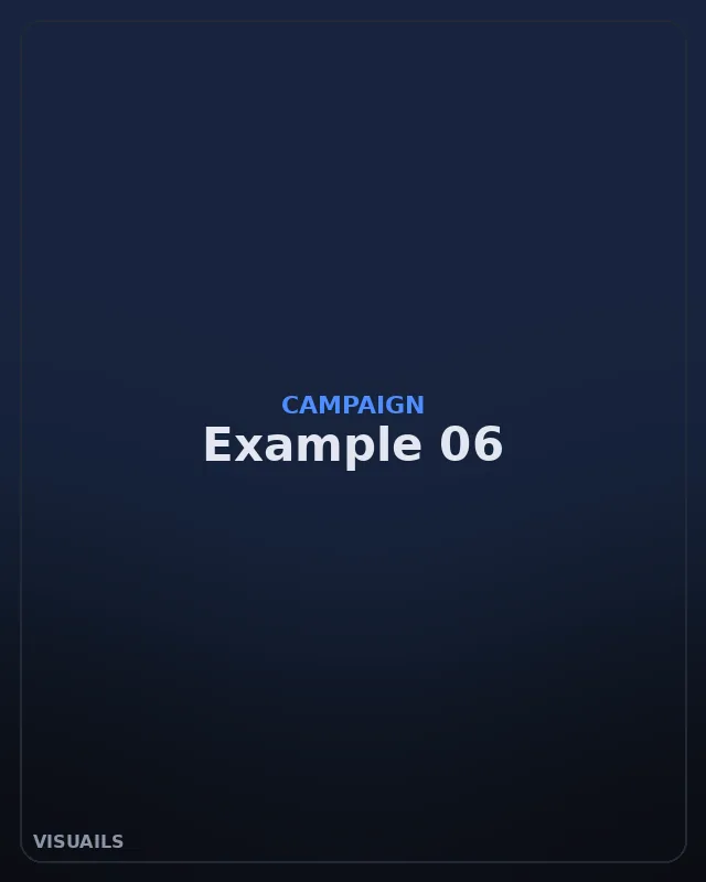 VISUAILS Product & Campaign Video example 6